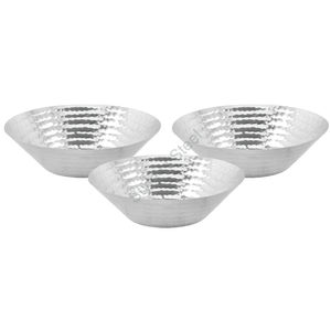 Ensemble de 3 bols coniques en acier inoxydable - Product Image 1