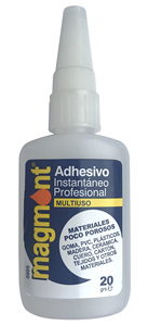 Adesivo Istantaneo Professionale Ciano Magmont, Viscosità Media, 20g - Product Image 1