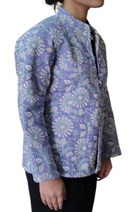 Fabricant et grossiste veste réversible faite à la main vêtements d'extérieur d'hiver veste matelassée en coton pour femmes manteau fait main demoiselle d'honneur - Product Image 2