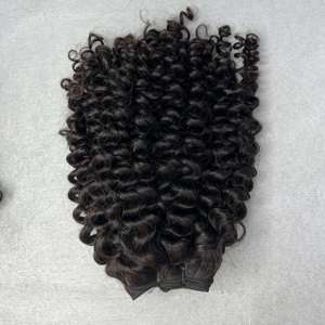 Cabello Virgen Vietnamita con Rizos Eurasianos, Color Natural, Paquetes de Cabello Humano, Rizos Suaves y Definidos, Cabello con Cutícula Completa y Voluminoso - Product Image 1