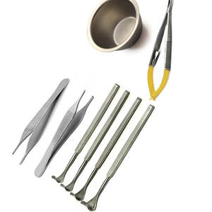 Gran oferta de instrumentos de Cirugía de blefaroplastia Manual, juego de 13 piezas, herramientas quirúrgicas aprobadas por CE ISO para uso hospitalario - Product Image 5