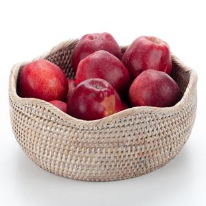 Panier en rotin tressé pour organiser le comptoir de la cuisine, panier à fruits pour le rangement dans le garde-manger - Product Image 2