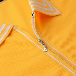 Polo de algodón con logotipo personalizado, tejido transpirable de manga corta, ajuste cómodo, aspecto elegante para hombres, uso informal - Product Image 3