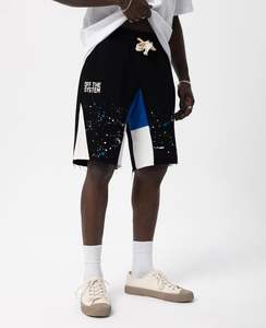 Camisetas de punto para hombre, cortas, vintage, oversize, con estampado gráfico serigrafiado, anti-bolitas, de peso pesado, tallas grandes, estilo streetwear, 100% - Product Image 5