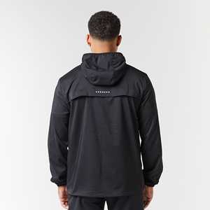 Ensemble de survêtement de course décontracté et léger en polyester/nylon, écologique, pour l'automne, vente en gros du fabricant, avec short uni - Product Image 5