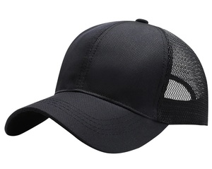 Vente en gros prix d'usine casquettes de baseball en maille personnalisées de haute qualité bon marché casquette de camionneur 5 panneaux mode plage classique OEM - Product Image 1