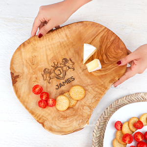 Plateau de service classique en bois de qualité supérieure fait à la main plateau de salle à manger durable assiette de vente chaude ensembles de nourriture fête - Product Image 5