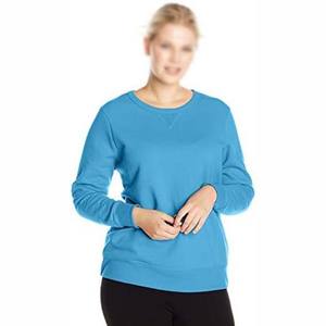 Wholesale Hoodies Custom Design Women's Breathable Plain Sweatshirts Plus Size Hoodies & Sweatshirts Crewneck Fleece 320g - Product Image 5