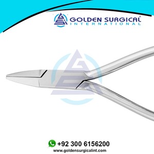 Pince à nez plat pour endodontiste dentaire orthodontique | Outils de dentisterie dentaire en gros pas cher prix bas quantité minimale de commande - Product Image 3