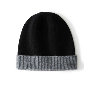 New High Quality Standard International Winter Beanie Adult Fashionable Polyester <b>Hat</b> Custom Logo - Product Image 4