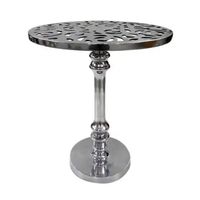 Table basse en rotin de style mid-century moderne, faite à la main, avec structure en métal, meubles de salon, table d'appoint décorative