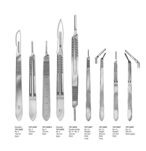 QNQ Cuchillas quirúrgicas estériles profesionales Fuente de alimentación manual Juego de instrumentos con mango de bisturí - Product Image 6