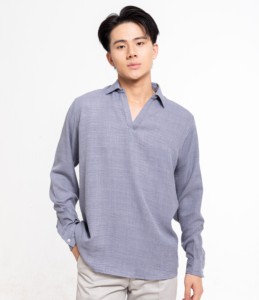 Venta al por mayor por encargo de los hombres Phong Phu suave transpirable camisa de compresión de poliéster precio competitivo OEM/ODM Procesamiento de ropa - Product Image 2