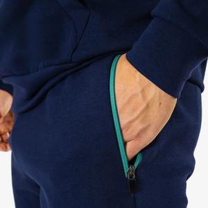 Joggers de forro polar de algodón 100% de alta calidad, servicio OEM al por mayor, premios baratos, ajuste ajustado personalizado - Product Image 4