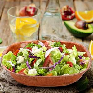 Ensemble de 8 bols à salade en bois tissé de 8 pouces, réutilisables, carrés, pour servir, mélanger, bols à collation incassables - Product Image 6