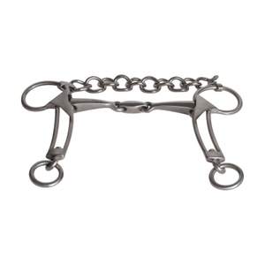 BRAND ZONE Bocado islandés de doble articulación de acero inoxidable, accesorio para equipo ecuestre, para mayoristas - Product Image 4