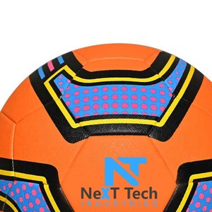Next Tech Nouveau style Technologie hybride de football Ballon de match professionnel Matériau de texture en TPU Conception personnalisée et logo personnalisé - Product Image 6