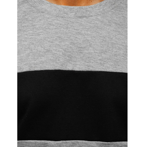เสื้อสเวตเชิ้ตคอกลมผ้าฟลีซหนา 500 กรัม คุณภาพสูงแบบใหม่ปี 2026 สำหรับผู้ชาย รับผลิตตามแบบ (OEM) - Product Image 3