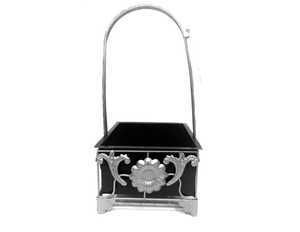 Support à charbon en métal pour chicha égyptienne Farida de qualité supérieure, forme incurvée, design unique personnalisable, fait main, laque de luxe - Product Image 3