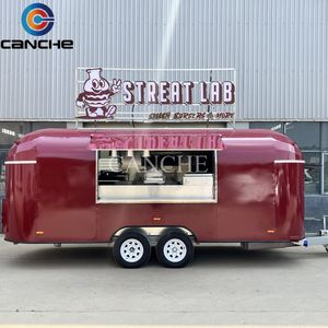 Remolque de Comida Estilo Espejo para Hot Dogs, Puesto Móvil de Comida, Restaurante, Carrito de Comida Estándar Australiano en Venta - Product Image 3