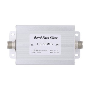 1.8-30MHz ban nhạc vượt qua bộ lọc 50ohm chống nhiễu 200W SSB CW AM <span class=keywords><strong>FM</strong></span> BPF với SL16-F kết nối - Product Image 1