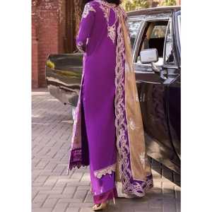 Fashion Designer Embroidered Indian Pakistani 3 Piece Designer Wedding Suits Parties BY AA IMPEX - Product Image 6