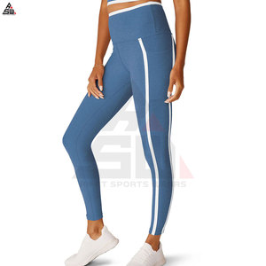 Leggings fins pour femmes, vente chaude, hiver, respirants, en fibre de bambou, logo personnalisé, nouveautés, adultes, longueur genou - Product Image 5