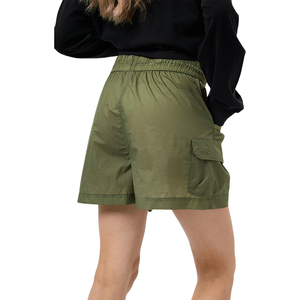 Trajes cortavientos calientes para mujer, pantalones cortos cortavientos de diseño liso con cintura elástica para correr, ropa de verano - Product Image 2