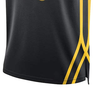 Nouveau maillot de basket-ball pour hommes respirant imprimé été 100% polyester Vente en gros de vêtements de sport personnalisés Séchage rapide Sans manches - Product Image 3