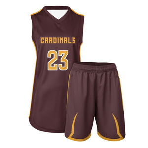 Uniformes de basket-ball en maille de polyester respirant à impression numérique complète, ensembles grande taille avec hauts pour vêtements de sport - Product Image 5