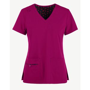 Ensemble de gommage pour femmes en gros Haut à col en V doux au toucher Jogger Tailles avec logo personnalisé Couleurs Ensemble de gommage pour hôpital médical en gros à bas prix - Product Image 6