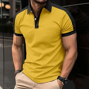 เสื้อเชิ้ตผู้ชายแขนสั้นลำลองผ้าถักเนื้อผ้าฝ้าย 100% ระบายอากาศได้ดี เหมาะสำหรับวิ่ง ปกเสื้อแบบปกเชิ้ต  แบรนด์สั่งทำพิเศษ  ฤดูร้อน 2025 - Product Image 6