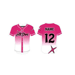 La mejor calidad, camisetas de béisbol de sublimación personalizadas, uniforme de béisbol personalizado - Product Image 2