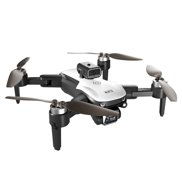 New S2S Drone 4K HD Dual Camera Brushless Motor Obstacle Avoidance RC Helicopter Professional Foldable Quadcopter Toy Gift