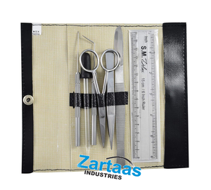 Kit de dissection intermédiaire en acier inoxydable de haute qualité - Acier inoxydable - Kit de 62 instruments chirurgicaux - Product Image 5