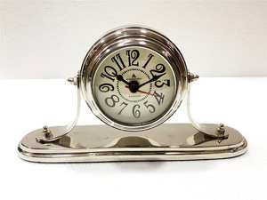 นาฬิกาตกแต่งโต๊ะทำด้วยมือทำจากโลหะอลูมิเนียมอินเดียงานหัตถกรรมตามสั่ง - Product Image 6