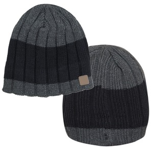 Gorro de punto Jacquard 100% lana invierno al aire libre cálido gorros lisos sombrero grueso para hombres y mujeres - Product Image 5