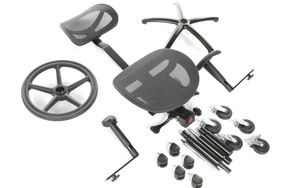 เก้าอี้สตูดิโอปรับระดับได้พร้อมพนักพิงแบบลอยตัวขนาดใหญ่พิเศษ - Product Image 3