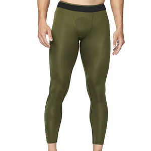 Pantalones de Compresión para Grappling de MMA, de Fibra de Bambú y Algodón de Alta Elasticidad, Cómodos, Transpirables, de Secado Rápido, Personalizables - Product Image 1