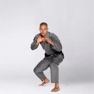 Vente en gros de kimono Jiu Jitsu personnalisé de haute qualité 100% pur coton personnalisé Meilleur prix uniforme Jiu Jitsu de qualité supérieure - Product Image 2