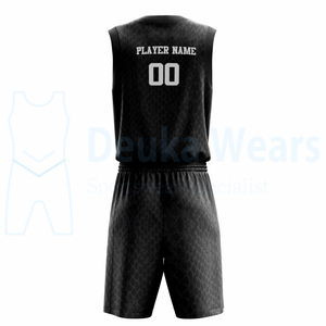 OEM personalizado 100% poliéster transpirable baloncesto uniformes conjuntos personalizado equipo logotipo nombre Número Transferencia de Calor impreso ropa deportiva - Product Image 5