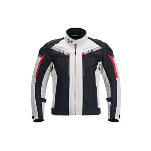 Veste de moto de course pour hommes en gros vêtements de sport respirants personnalisés avec conception OEM automobile imperméable et coupe-vent - Product Image 6