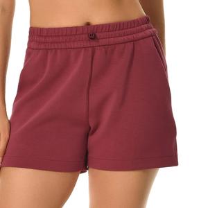 Meilleure vente Short de plage de sport pour femme 100% coton Logo personnalisé coupe ample respirant grande taille course d'été Logo personnalisé - Product Image 2
