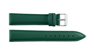 Unisex 669 Green Genuine Luxury Leather Professional Waterproof Smartwatch Strap Breathable Stainless Steel Buckle Soft Durable - Product Image 5