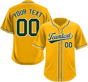 Custom Baseball Jerseys Sets for Sports Teams <b>Fans</b> Leagues 100% Polyester Comfortable Breathable Quick Dry Fit <b>Personalized</b> - Product Image 1