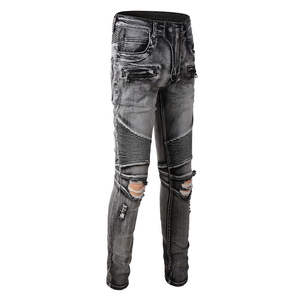 New Baggy Style <b>Men's</b> <b>Jeans</b> Pants Durable 100% Cotton Unique <b>High</b> Street Style Mid <b>Waist</b>-Your Own Design - Product Image 3