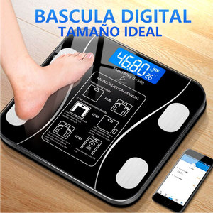 Báscula Digital Inteligente con Aplicación para Control de Peso y Carga USB, Capacidad de 180 kg, Mide la Composición Corporal, Grasa, Función de Salud ITO - Product Image 4