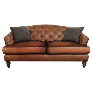 Nouveau design Chesterfield, ensemble de canapés élégants pour salon avec roulettes, cuir véritable, design moderne et luxueux pour chambre à coucher, parc, atelier - Product Image 1