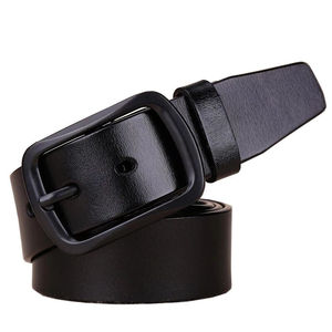 Ceintures en cuir de vache véritable pour hommes de haute qualité sur mesure en gros, décontractées avec boucle en acier, imperméables, fabriquées aux États-Unis - Product Image 1