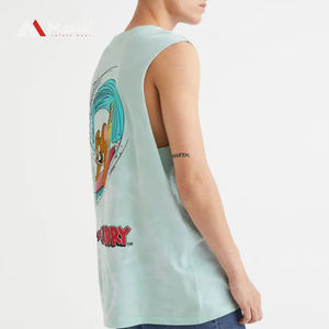 OEM Hommes à capuche col en V Fitness gilet de haute qualité coton/polyester respirant course Logo personnalisé en gros Gym Active Wear - Product Image 4